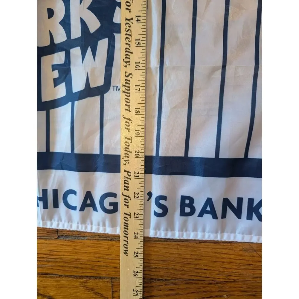 Chicago Cubs Clark the Bear Flag Banner 35” X 24”